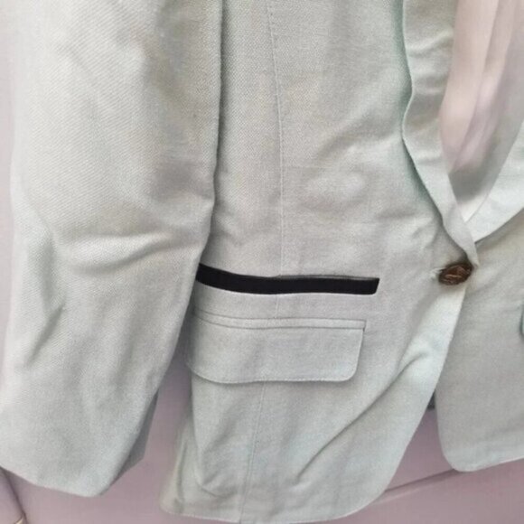 Smythe Shawl Collar One Button Blazer 2 - Picture 10 of 16